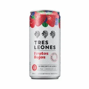 Ron tres Leones lata frutos rojos 269ml