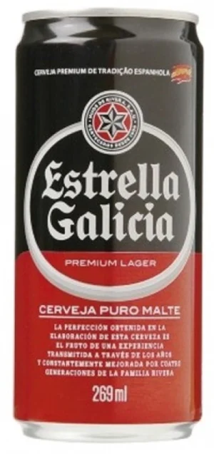 Estrella Galicia lata fina 269ml